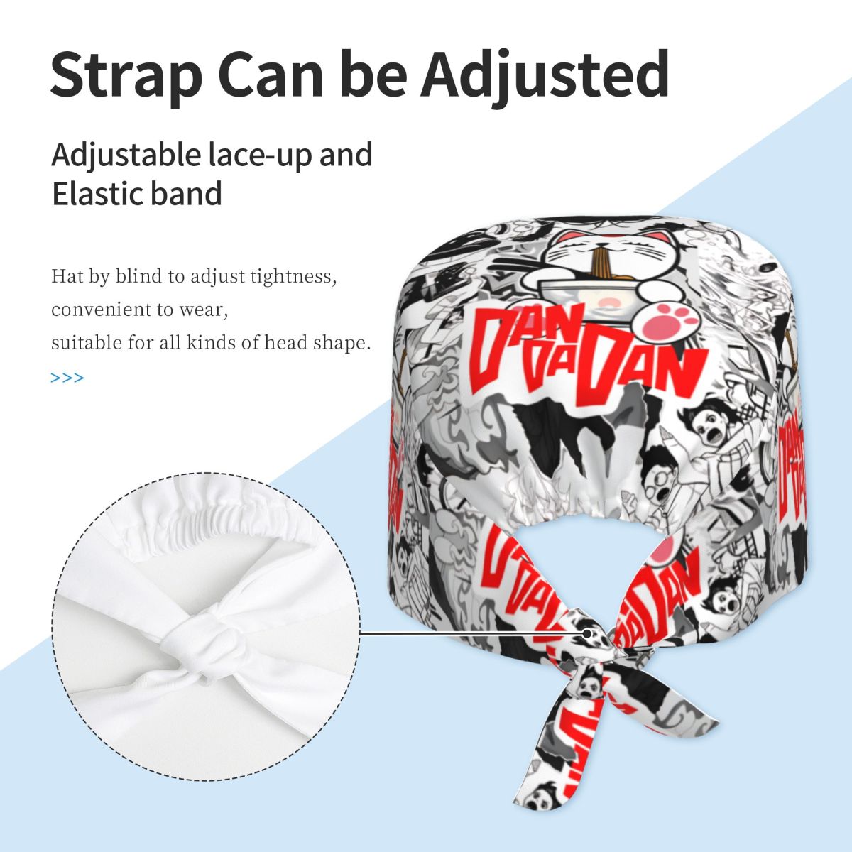 Scrub Caps Anime DanDaDan Verp - Kawaii Tech Accessories recensie en prijs